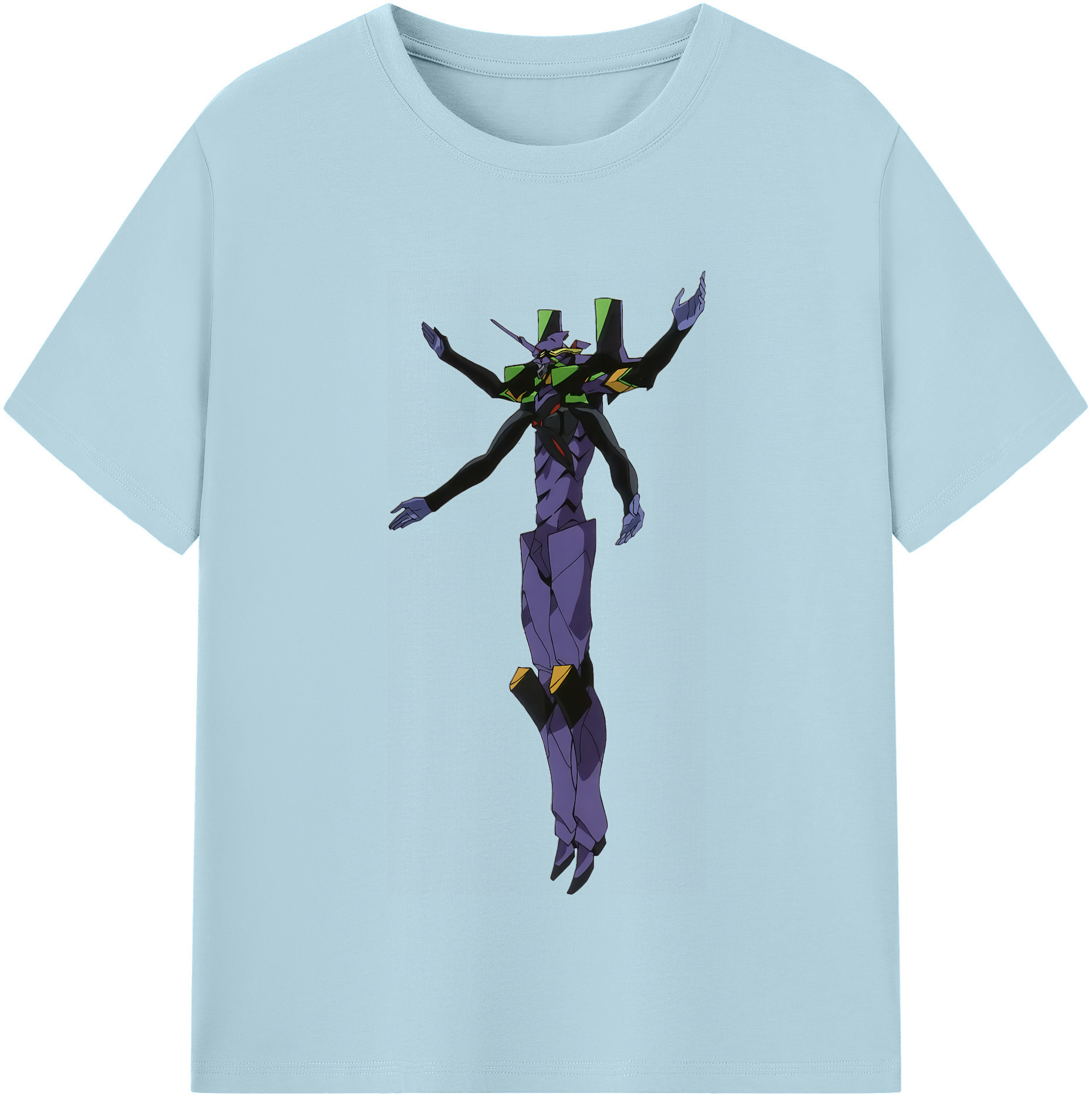 （画像用） EVA 新世紀エヴァンゲリオン 綿100％半袖Tシャツ（フロントプリント）